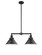 Franklin Restoration LED Island Pendant in Matte Black (405|209-BK-M10-BK-LED)