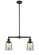 Franklin Restoration Two Light Island Pendant in Oil Rubbed Bronze (405|209-OB-G58)