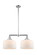 Franklin Restoration Two Light Island Pendant in Polished Chrome (405|209-PC-G71-L)