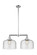 Franklin Restoration Two Light Island Pendant in Polished Chrome (405|209-PC-G74-L)