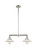 Franklin Restoration LED Island Pendant in Polished Nickel (405|209-PN-G1-LED)