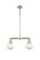 Franklin Restoration LED Island Pendant in Polished Nickel (405|209-PN-G321-LED)