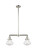 Franklin Restoration Two Light Island Pendant in Polished Nickel (405|209-PN-G324)