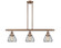 Franklin Restoration LED Island Pendant in Antique Copper (405|213-AC-G172-LED)