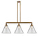 Franklin Restoration LED Island Pendant in Brushed Brass (405|213-BB-G42-L)