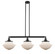 Franklin Restoration LED Island Pendant in Matte Black (405|213-BK-G541-LED)