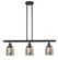 Franklin Restoration Three Light Island Pendant in Oil Rubbed Bronze (405|213-OB-G53)