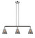 Franklin Restoration Three Light Island Pendant in Polished Chrome (405|213-PC-G63)