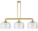 Franklin Restoration LED Island Pendant in Satin Gold (405|213-SG-G72-L-LED)