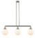 Franklin Restoration LED Island Pendant in Brushed Satin Nickel (405|213-SN-G201-8-LED)