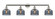 Franklin Restoration Four Light Bath Vanity in Polished Nickel (405|215-PN-G73)
