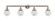 Franklin Restoration Four Light Bath Vanity in Brushed Satin Nickel (405|215-SN-G202-6)