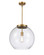 Ballston LED Pendant in Brushed Brass (405|221-1S-BB-G122-16-LED)