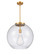 Ballston One Light Pendant in Satin Gold (405|221-1S-SG-G124-18)