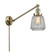 Franklin Restoration LED Swing Arm Lamp in Antique Brass (405|237-AB-G142-LED)
