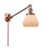 Franklin Restoration One Light Swing Arm Lamp in Antique Copper (405|237-AC-G171)