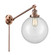 Franklin Restoration LED Swing Arm Lamp in Antique Copper (405|237-AC-G202-10-LED)