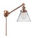 Franklin Restoration One Light Swing Arm Lamp in Antique Copper (405|237-AC-G42) Franklin Restoration One Light Swing Arm Lamp in Antique Copper (405|237-AC-G42)