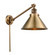 Franklin Restoration One Light Swing Arm Lamp in Brushed Brass (405|237-BB-M10-BB)