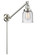 Franklin Restoration LED Swing Arm Lamp in Brushed Satin Nickel (405|237-SN-G54-LED)