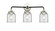 Nouveau LED Bath Vanity in Black Polished Nickel (405|284-3W-BPN-G52-LED)