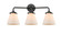 Nouveau Three Light Bath Vanity in Oil Rubbed Bronze (405|284-3W-OB-G61)