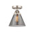 Nouveau 2 LED Semi-Flush Mount in Brushed Satin Nickel (405|288-1C-SN-G43-LED)