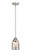 Nouveau 2 One Light Mini Pendant in Brushed Satin Nickel (405|288-1S-SN-G58)