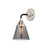 Nouveau 2 One Light Wall Sconce in Black Polished Nickel (405|288-1W-BPN-G63)