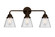 Nouveau 2 Three Light Bath Vanity in Oil Rubbed Bronze (405|288-3W-OB-G64)