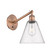Ballston LED Wall Sconce in Antique Copper (405|317-1W-AC-GBC-84-LED)