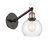 Ballston LED Wall Sconce in Black Antique Brass (405|317-1W-BAB-G122-6-LED)