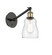 Ballston One Light Wall Sconce in Black Antique Brass (405|317-1W-BAB-G392)