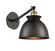 Ballston LED Wall Sconce in Black Antique Brass (405|317-1W-BAB-M14-BK-LED)