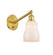 Ballston One Light Wall Sconce in Satin Gold (405|317-1W-SG-G391)