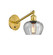 Ballston One Light Wall Sconce in Satin Gold (405|317-1W-SG-G92)