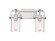 Pilaster LED Bath Vanity in Polished Chrome (405|423-2W-PC-4CL-LED)