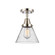 Caden One Light Flush Mount in Polished Nickel (405|447-1C-PN-G44)