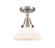 Caden One Light Flush Mount in Brushed Satin Nickel (405|447-1C-SN-G4471)
