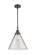 Caden LED Pendant in Oil Rubbed Bronze (405|447-1S-OB-G42-L-LED)