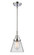 Caden One Light Mini Pendant in Polished Chrome (405|447-1S-PC-G62)