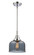 Caden One Light Mini Pendant in Polished Chrome (405|447-1S-PC-G73)