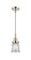 Caden LED Mini Pendant in Polished Nickel (405|447-1S-PN-G182S-LED)