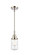 Caden One Light Mini Pendant in Polished Nickel (405|447-1S-PN-G312)