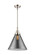 Caden One Light Mini Pendant in Polished Nickel (405|447-1S-PN-G43-L)