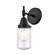 Caden One Light Wall Sconce in Matte Black (405|447-1W-BK-G314)