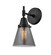Caden LED Wall Sconce in Matte Black (405|447-1W-BK-G63-LED)
