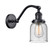 Franklin Restoration One Light Wall Sconce in Matte Black (405|515-1W-BK-G54)