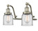 Franklin Restoration Two Light Bath Vanity in Brushed Satin Nickel (405|515-2W-SN-G52)
