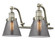 Franklin Restoration LED Bath Vanity in Brushed Satin Nickel (405|515-2W-SN-G63-LED)